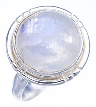 StarGems Natural Moonstone  Handmade 925 Sterling Silver Ring 5.75 F2712