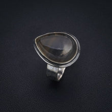 StarGems Natural Fluorite Hammered Handmade 925 Sterling Silver Ring 6 F2013