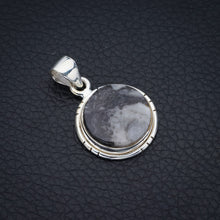 StarGems Pinolith Jasper  Handmade 925 Sterling Silver Pendant 1.25" F4548