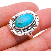 StarGems Natural Turquoise Pigeon Wings Handmade 925 Sterling Silver Ring 10.25 F0420